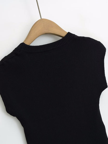 lina Simple Casual Slim Fit Top