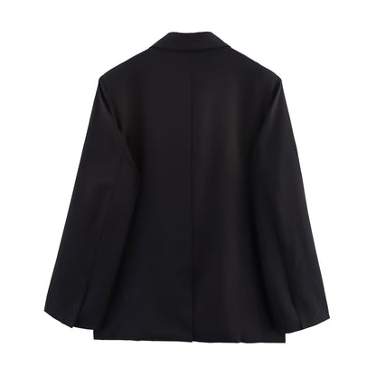 Nyala Casual Belted Blazer Top