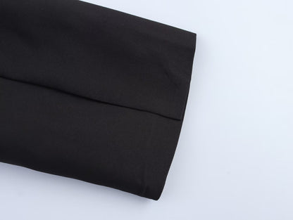 Nyala Casual Belted Blazer Top