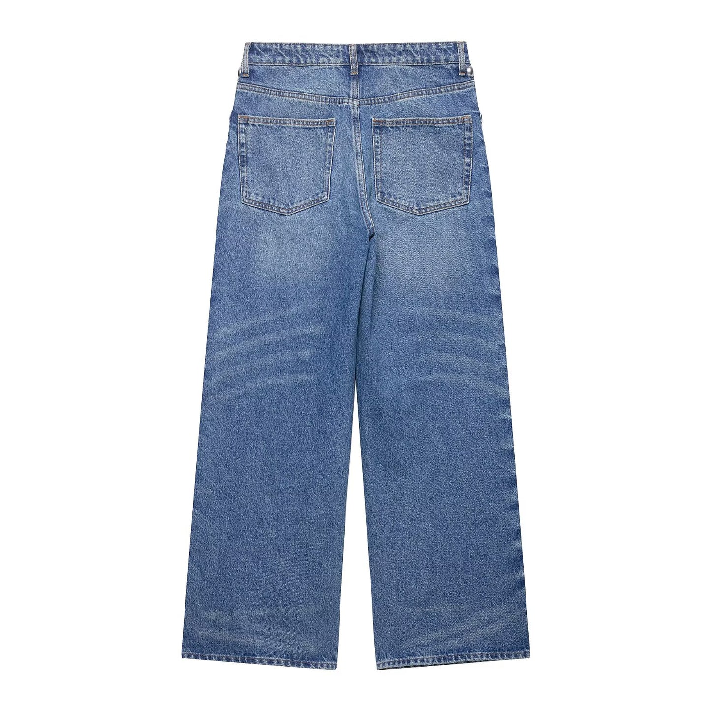 Pantalon en denim à jambes droites Taye Rivet