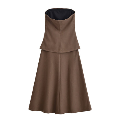 Nala One-Shoulder Bandeau Dress