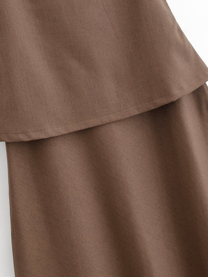 Nala One-Shoulder Bandeau Dress