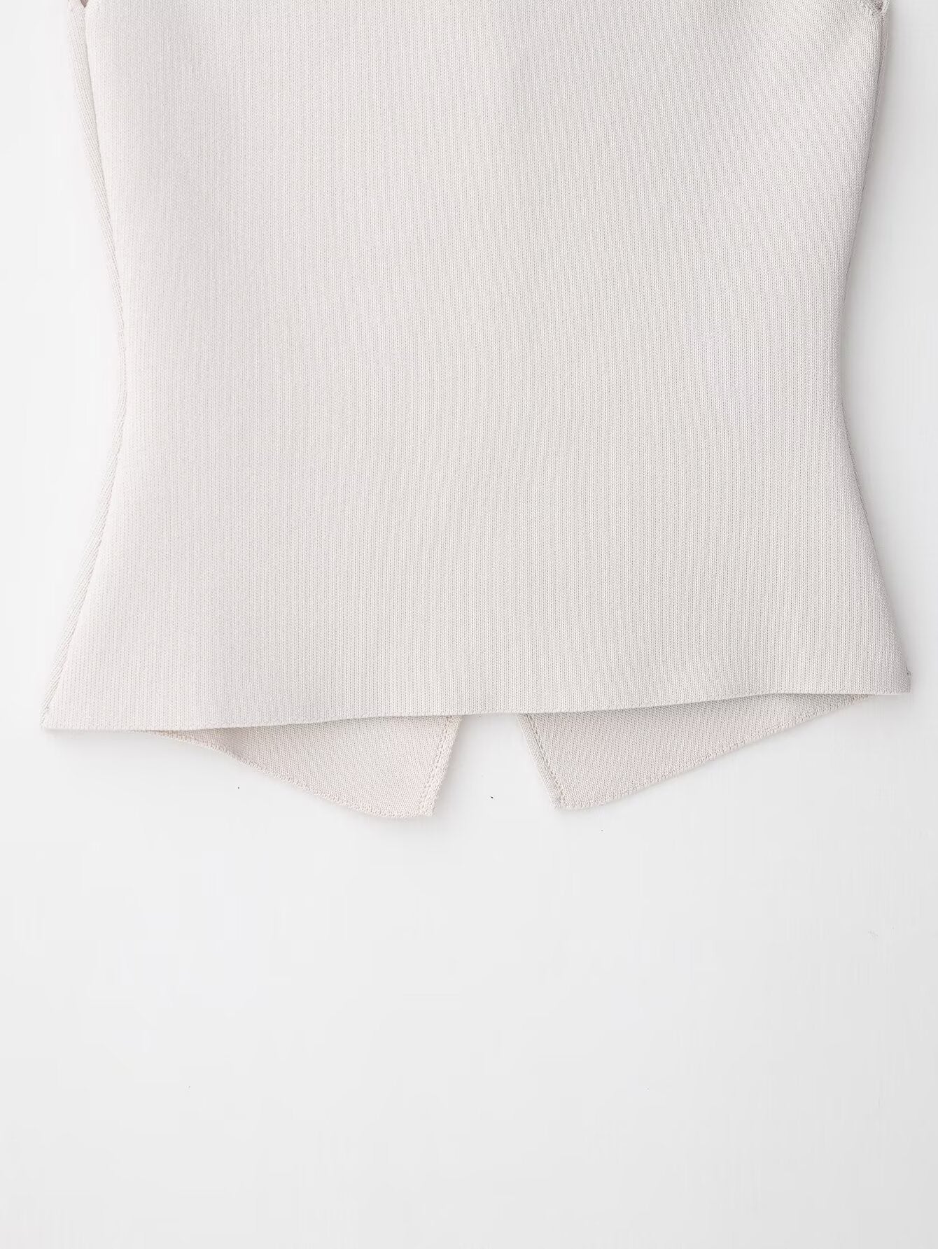Gilet sans manches à col en V Amira