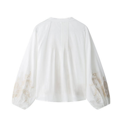 Thandi Embroidered Floral Shirt
