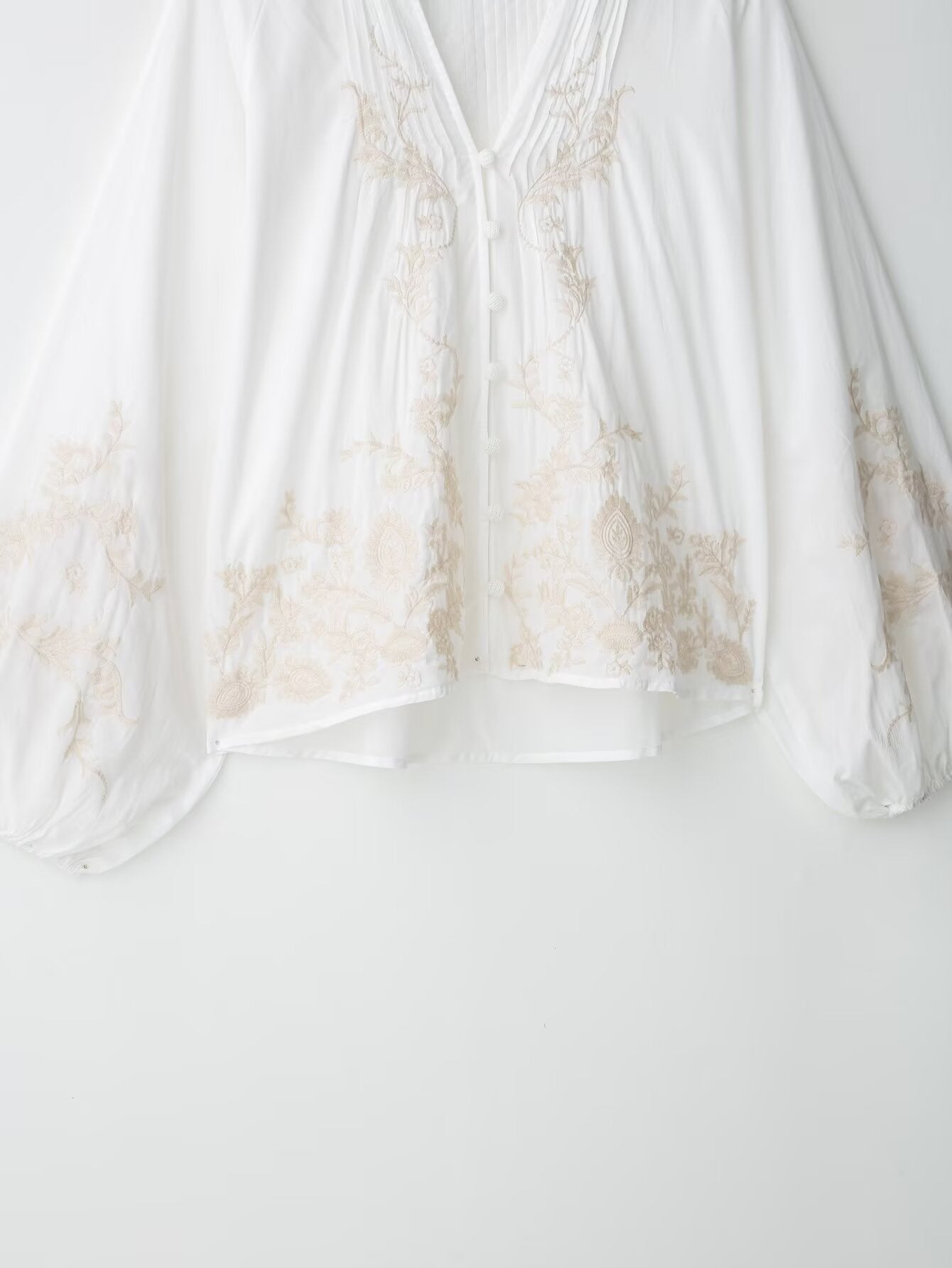Thandi Embroidered Floral Shirt