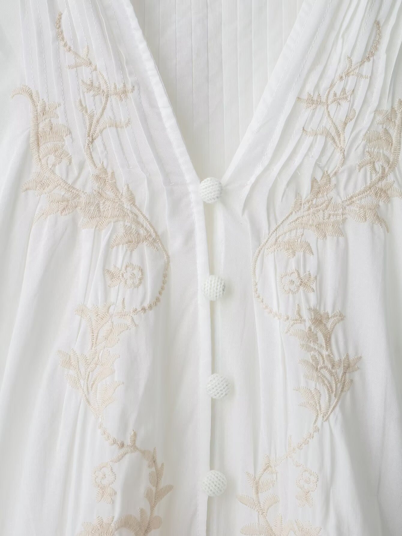 Thandi Embroidered Floral Shirt