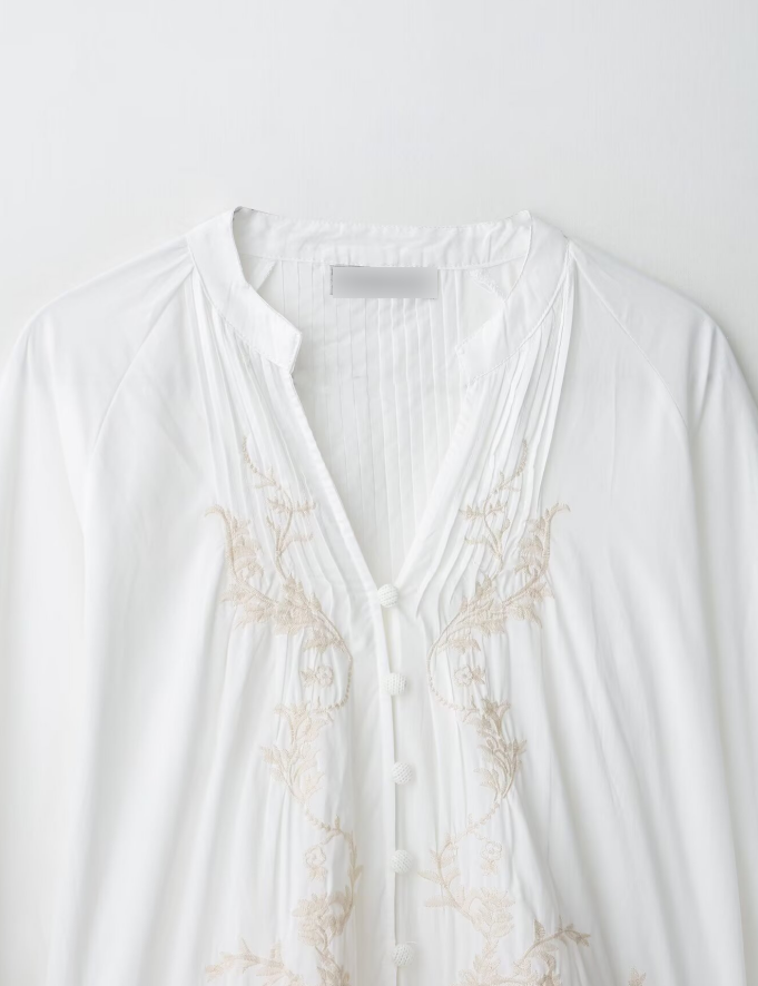 Thandi Embroidered Floral Shirt