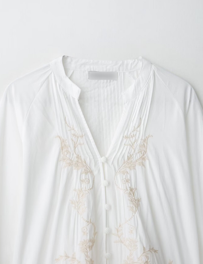 Thandi Embroidered Floral Shirt