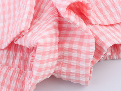 Zola Crest Plaid Set Matching Set