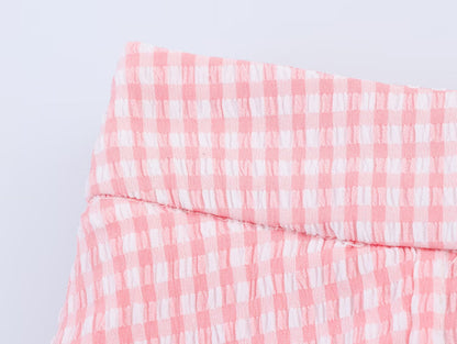 Zola Crest Plaid Set Matching Set