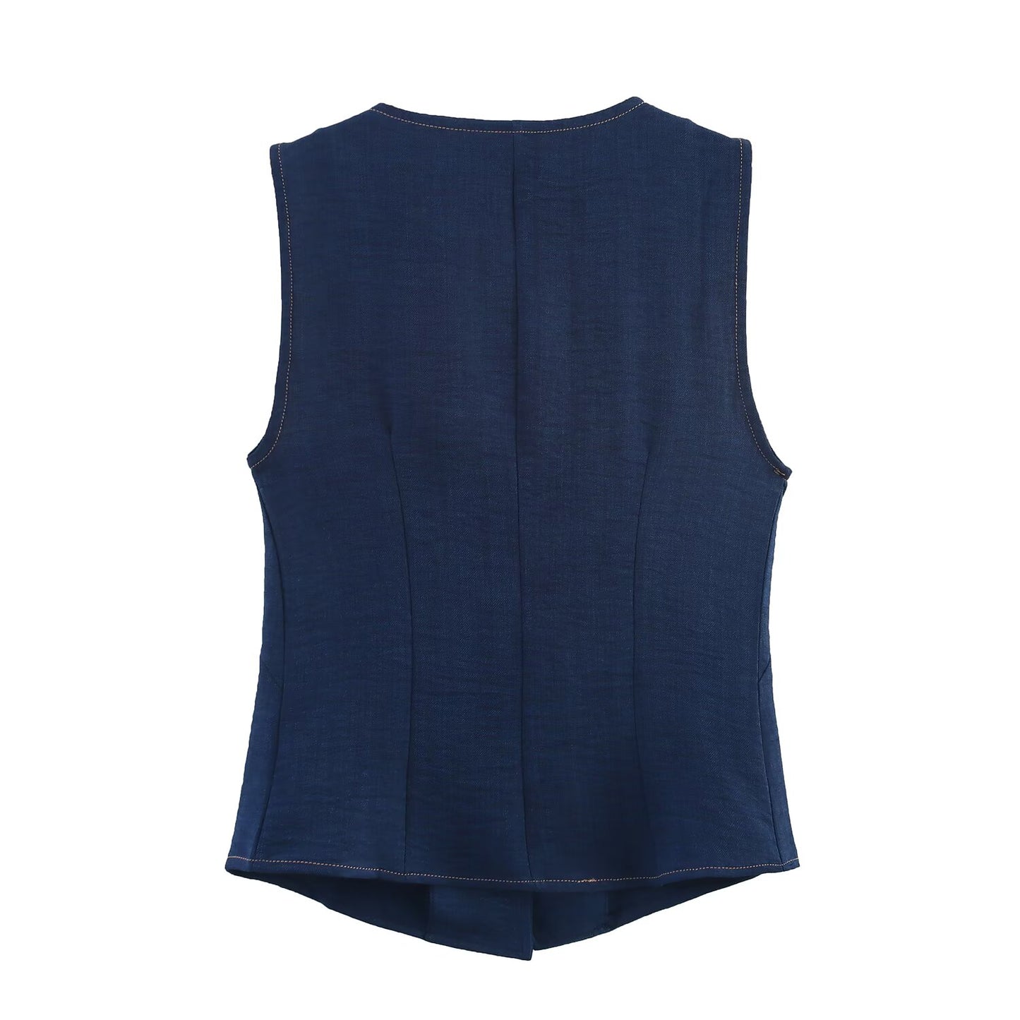 Gilet en lin Thabisa