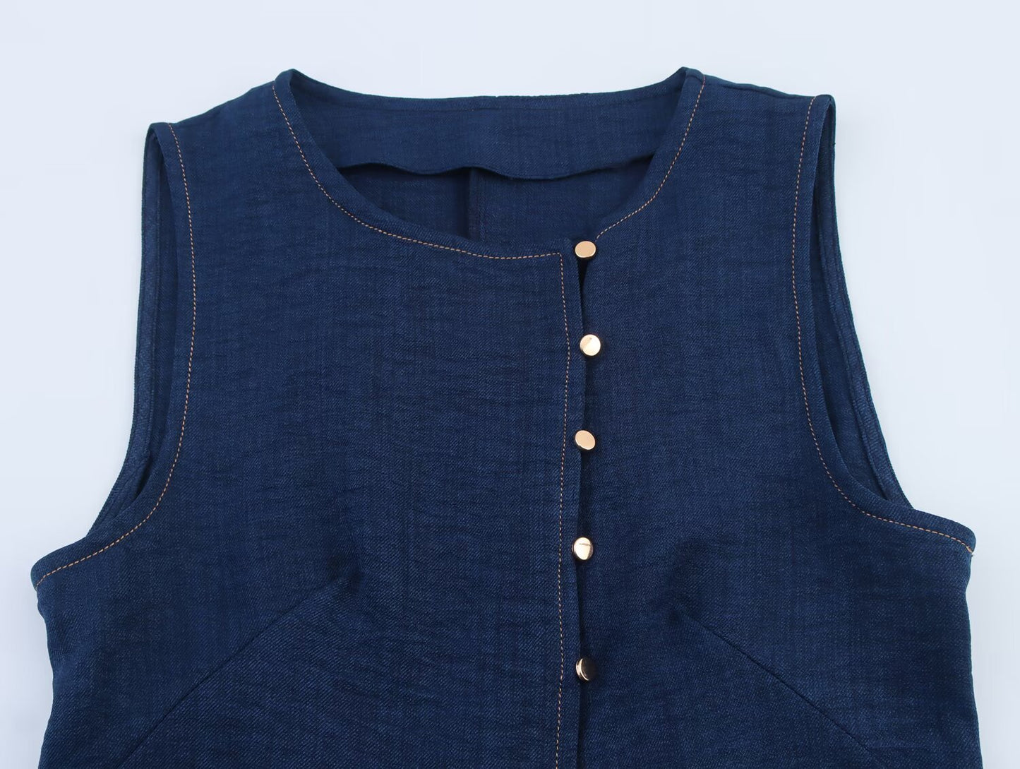 Gilet en lin Thabisa