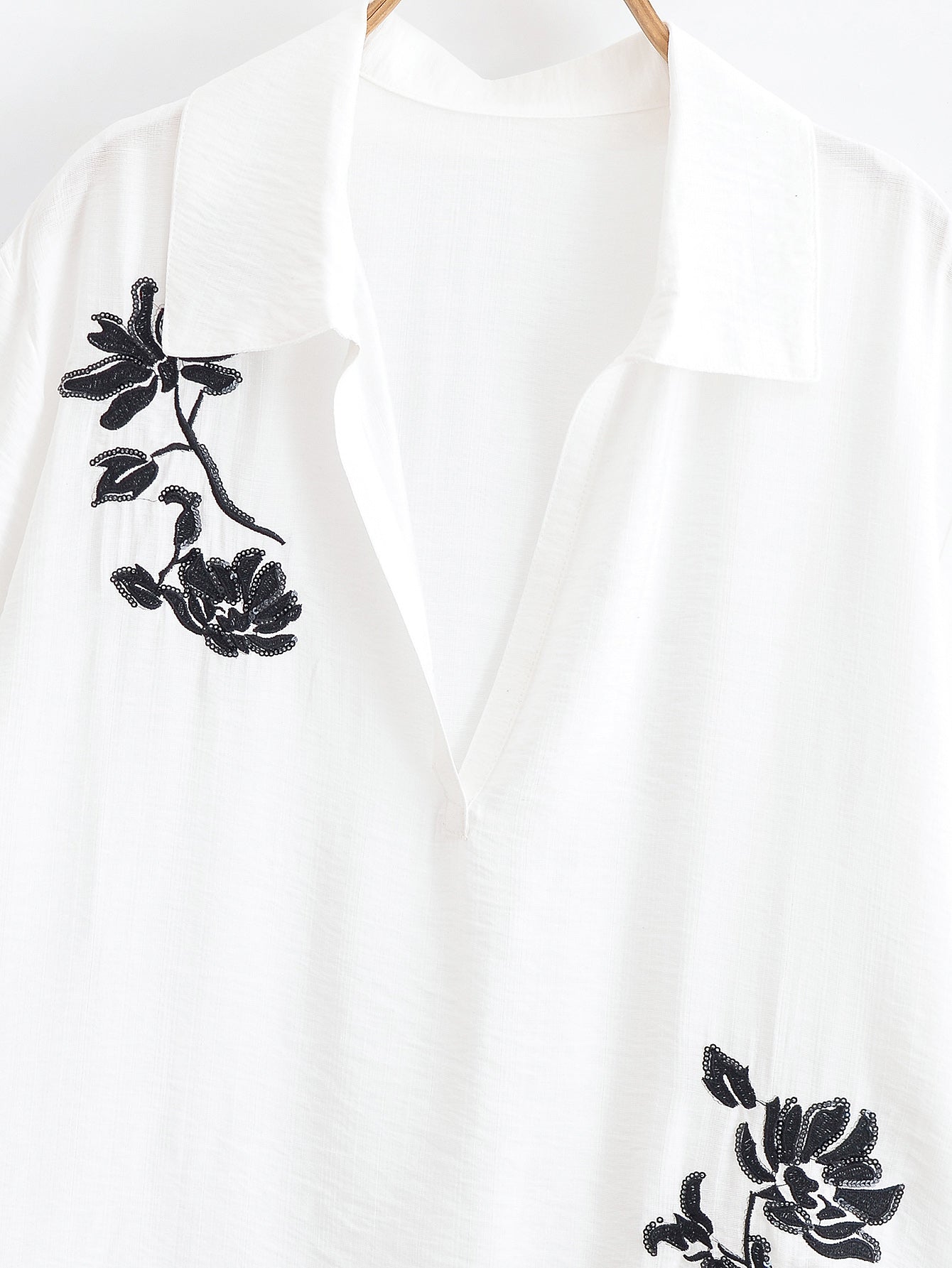 Njeri Embroidered Shirt & High-Waist Trouser Set