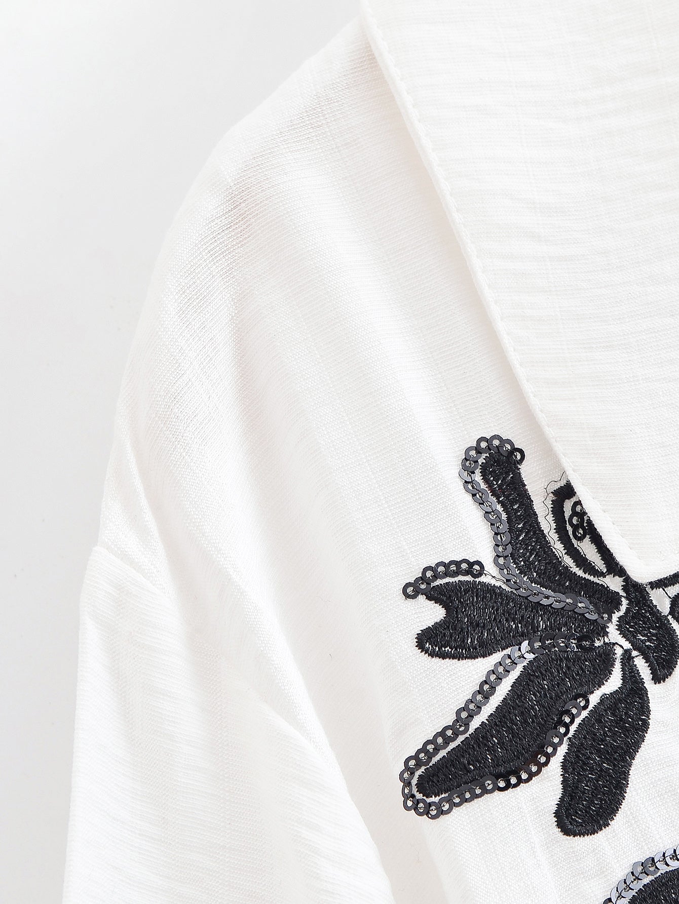 Njeri Embroidered Shirt & High-Waist Trouser Set