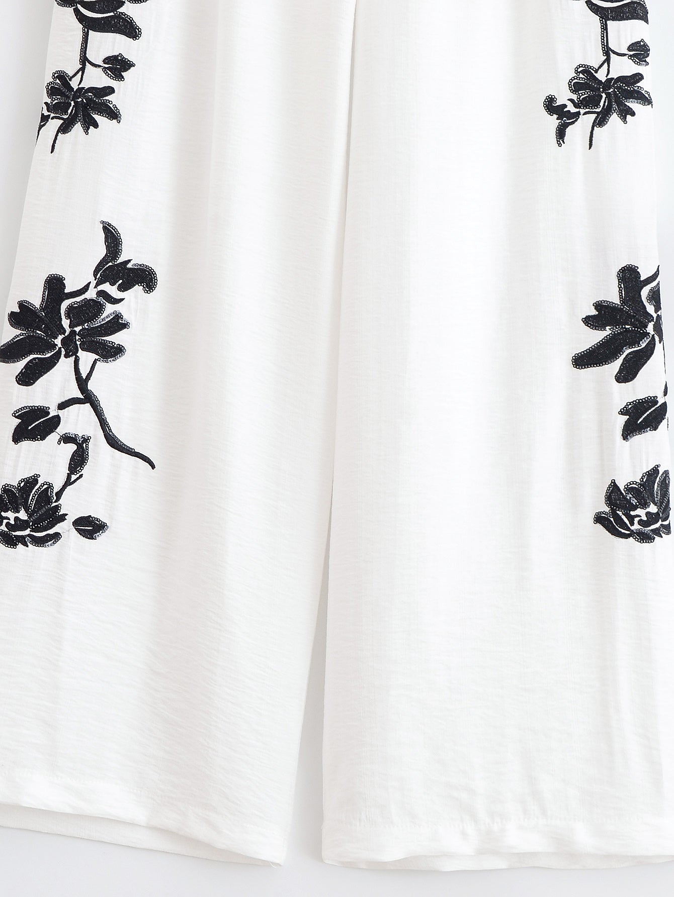 Njeri Embroidered Shirt & High-Waist Trouser Set
