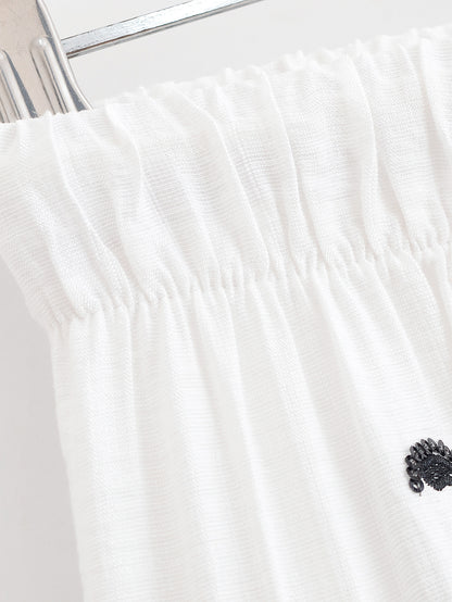 Njeri Embroidered Shirt & High-Waist Trouser Set