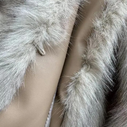 Manteau en fausse fourrure confortable Makena