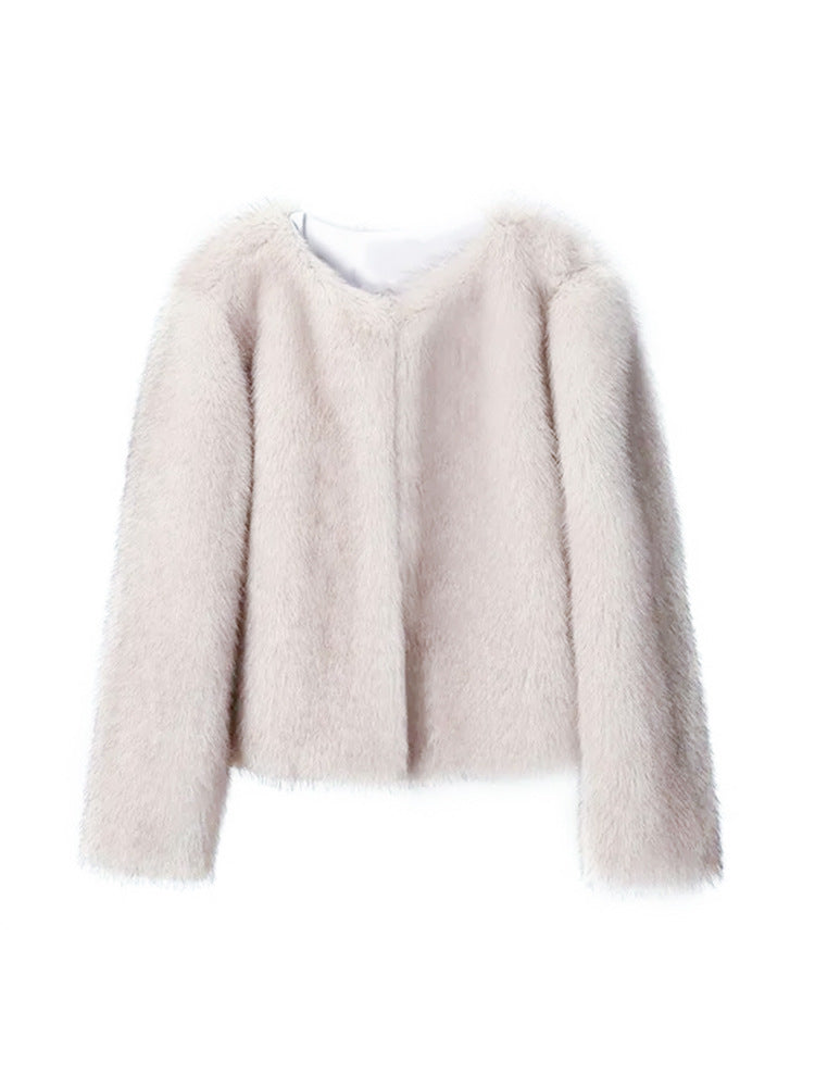 Manteau en fausse fourrure confortable Makena