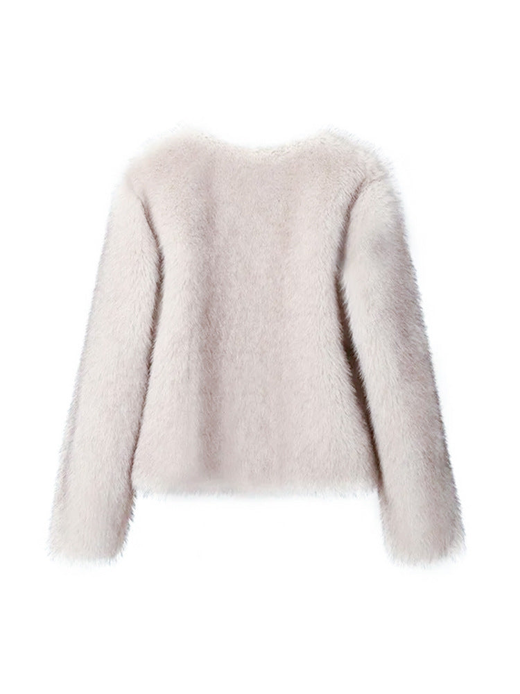 Manteau en fausse fourrure confortable Makena