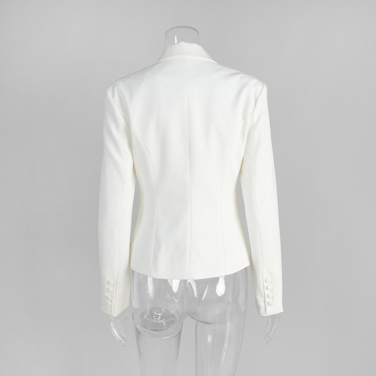 Zinari Ribbon-Waist Short Blazer