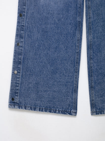 Jean Ayode taille haute à jambes droites - Description complète :