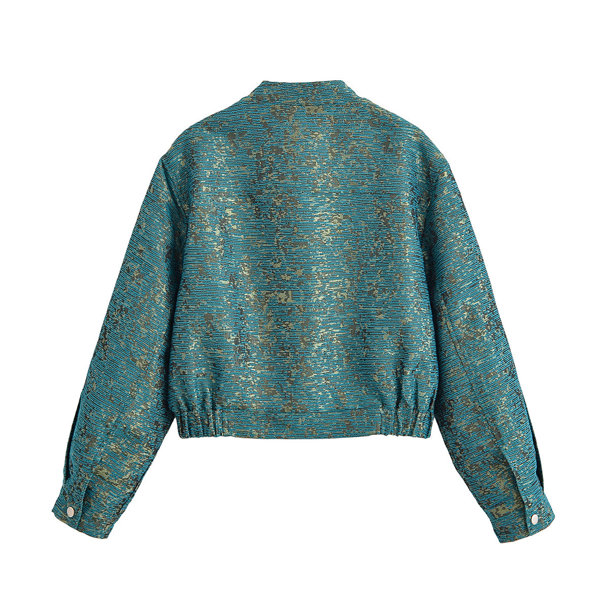 Azika Retro Jacquard Short Jacket