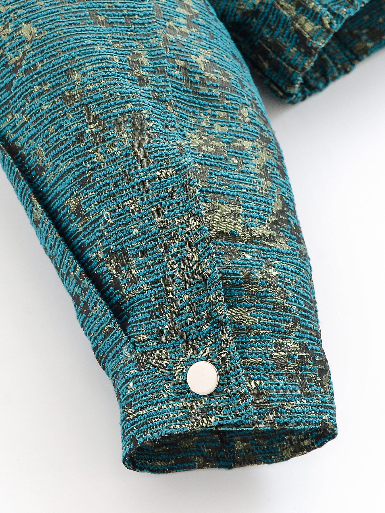 Azika Retro Jacquard Short Jacket