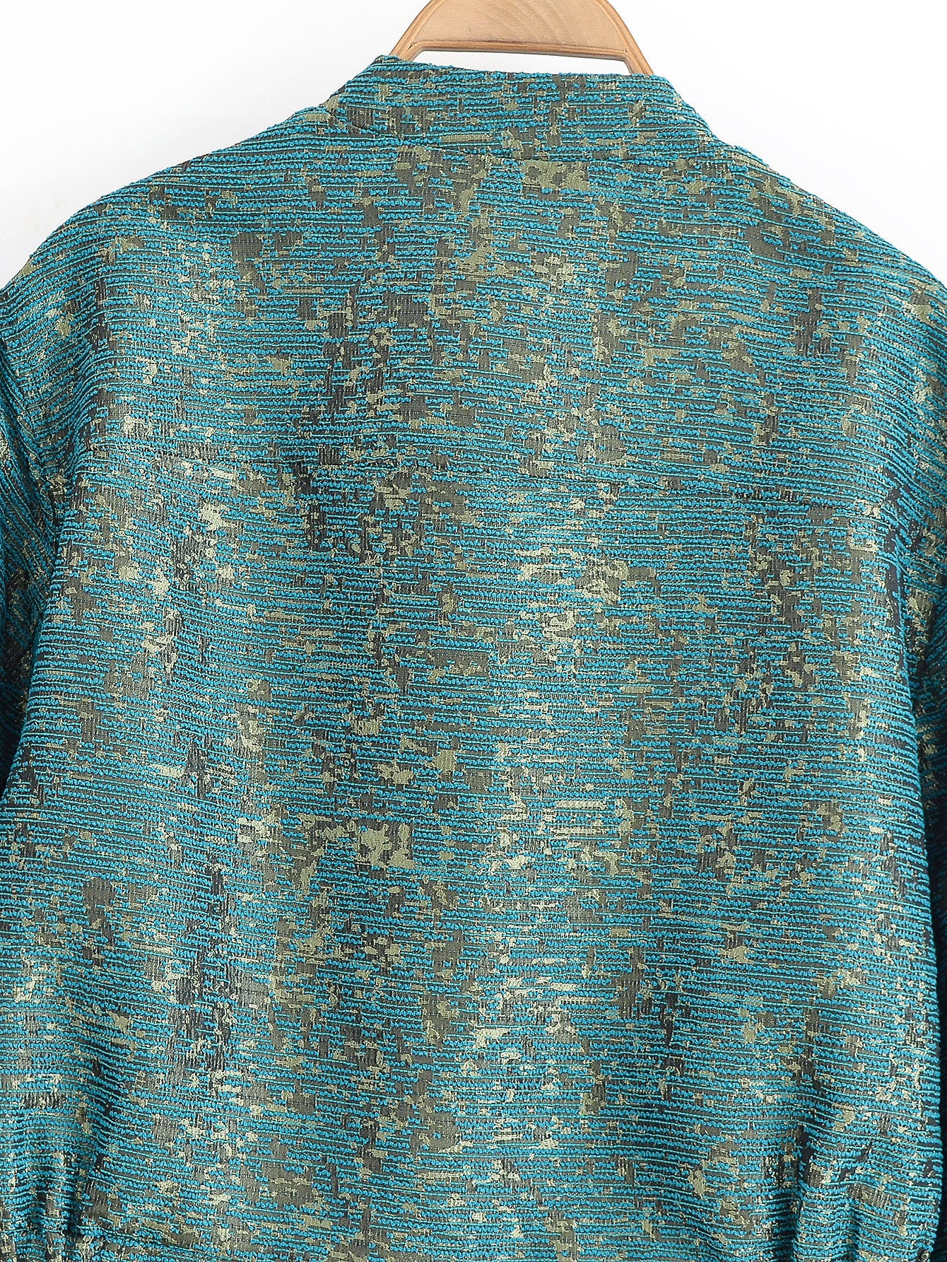 Azika Retro Jacquard Short Jacket