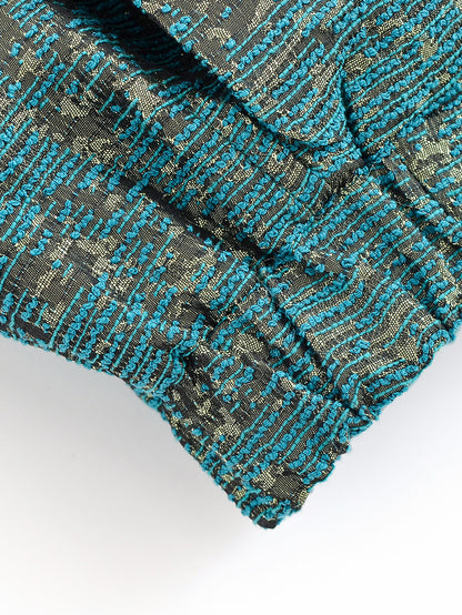 Azika Retro Jacquard Short Jacket