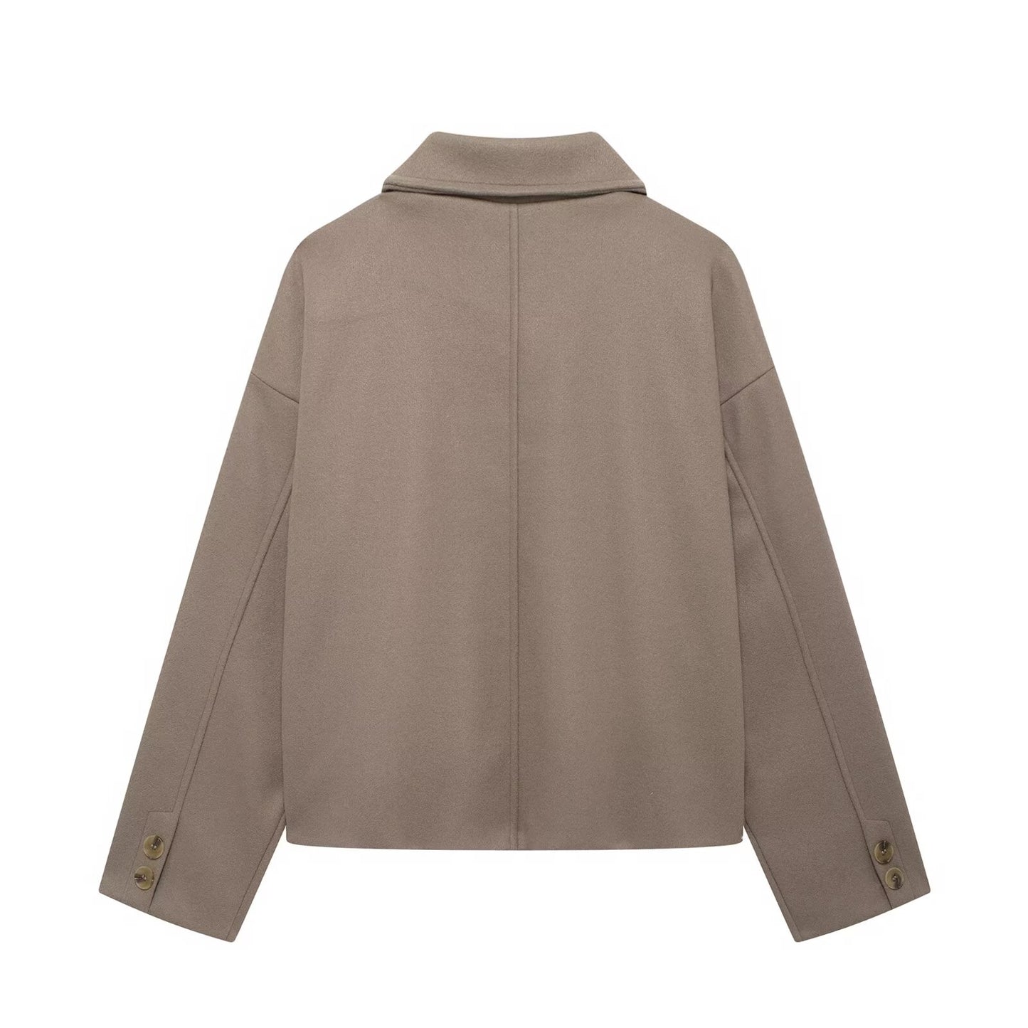 Ayoka Short Lapel Wool Jacket