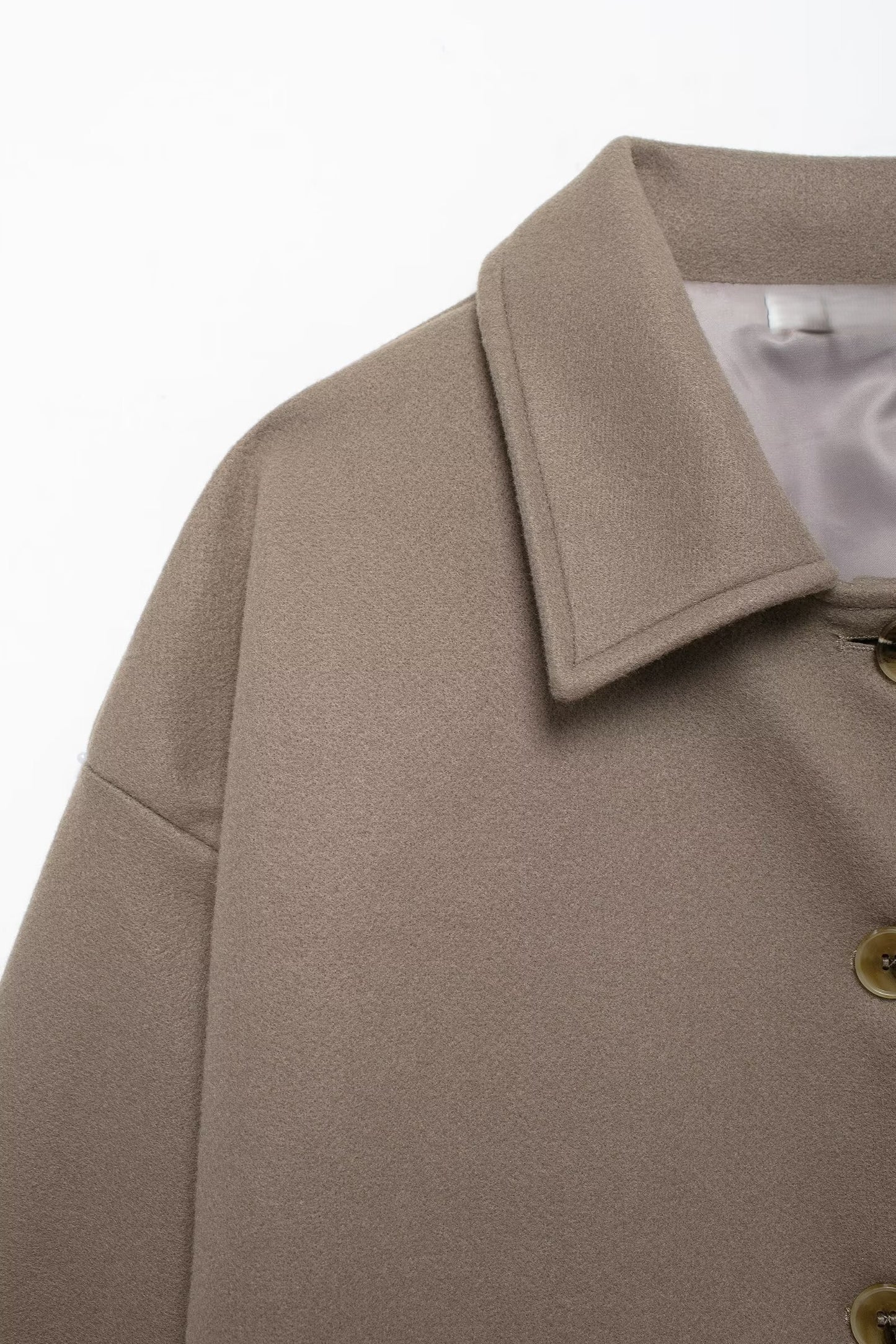 Ayoka Short Lapel Wool Jacket