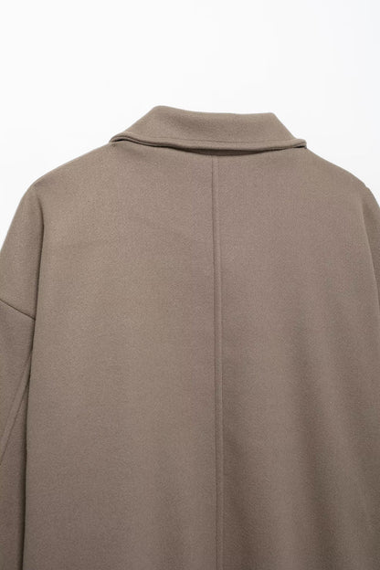 Ayoka Short Lapel Wool Jacket