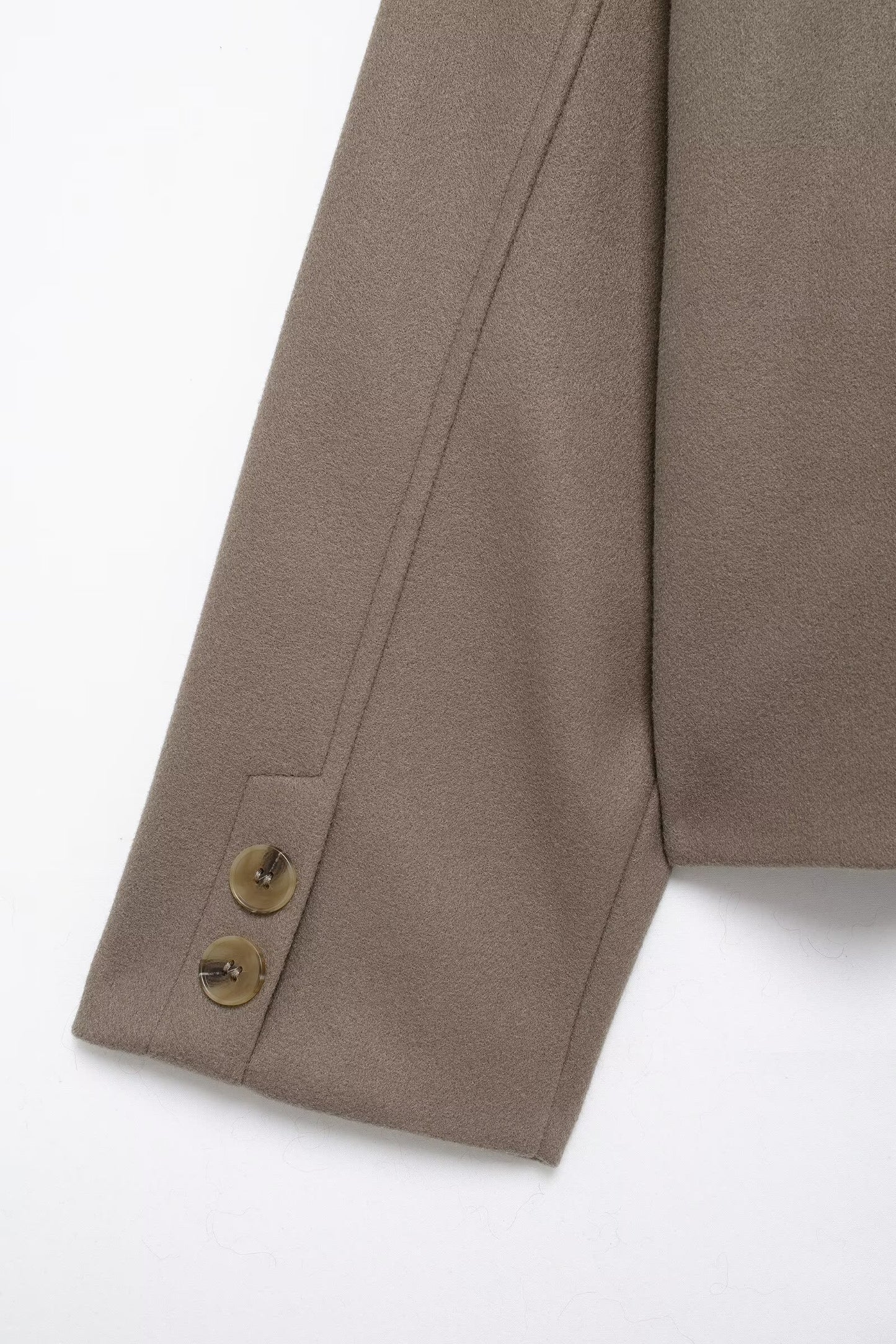 Ayoka Short Lapel Wool Jacket