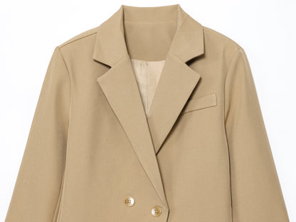 Amara Tailored Waist-Cinch Blazer