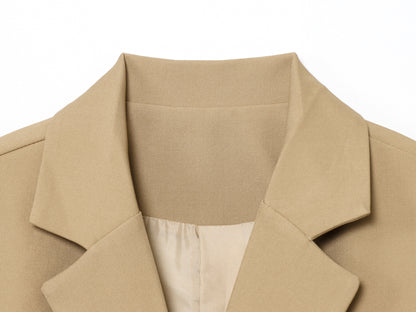 Amara Tailored Waist-Cinch Blazer