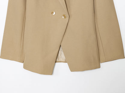 Amara Tailored Waist-Cinch Blazer