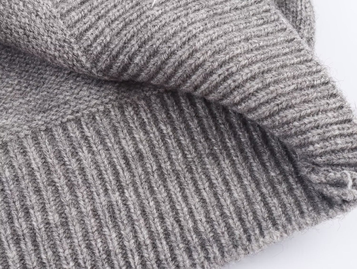 Pull à nœud en jacquard ruban Nadira