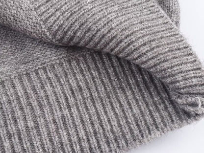 Pull à nœud en jacquard ruban Nadira
