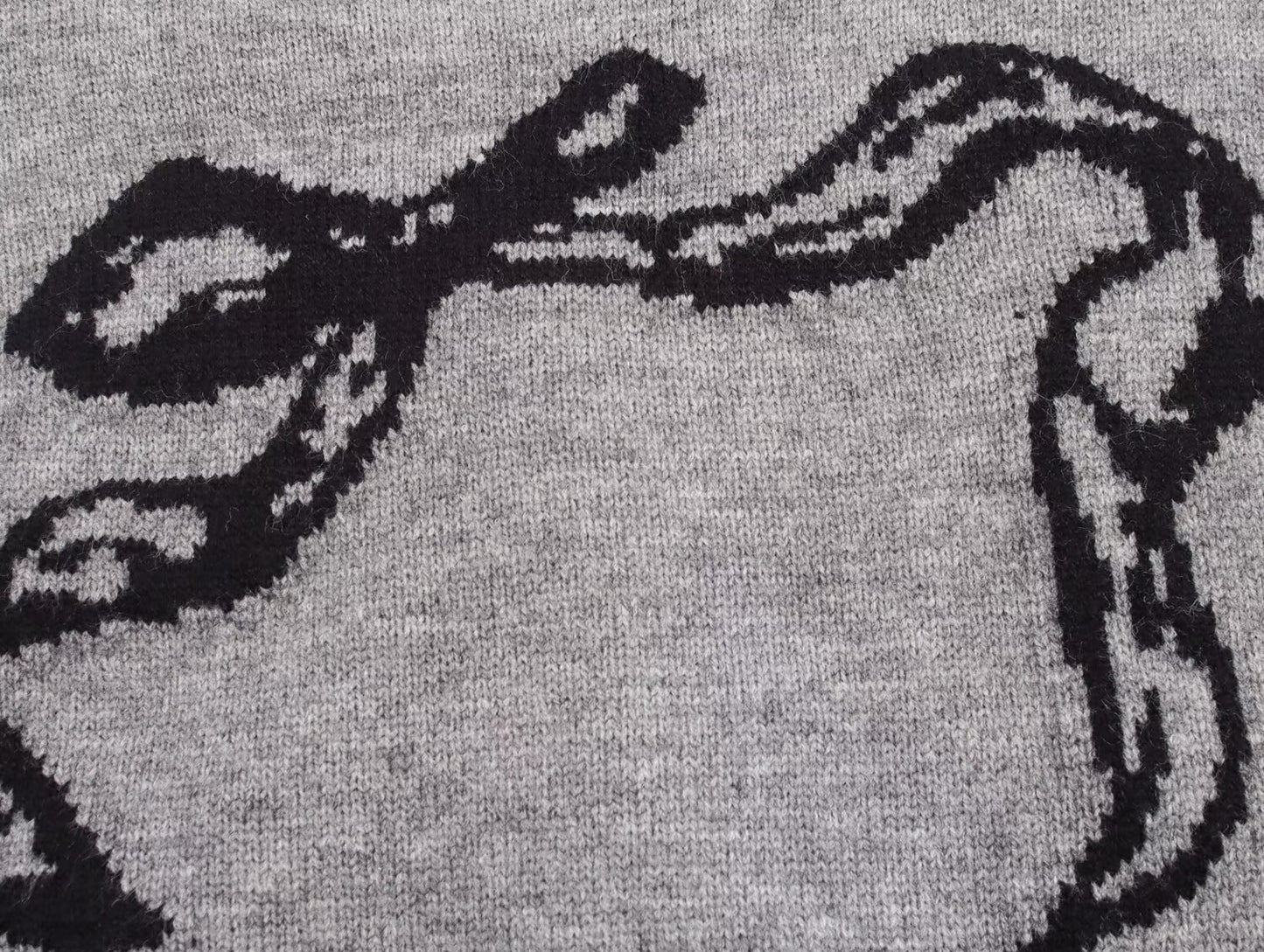 Pull à nœud en jacquard ruban Nadira