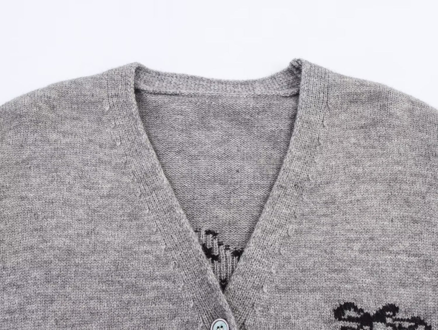 Pull à nœud en jacquard ruban Nadira