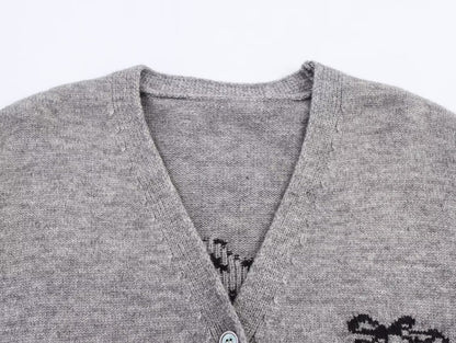 Pull à nœud en jacquard ruban Nadira
