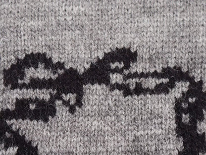 Pull à nœud en jacquard ruban Nadira