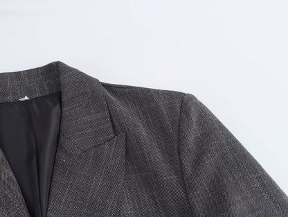 Zinara Double-Breasted Belted Blazer