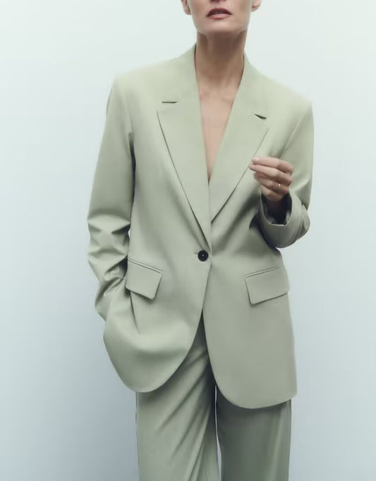 Zynara Straight-Cut Blazer