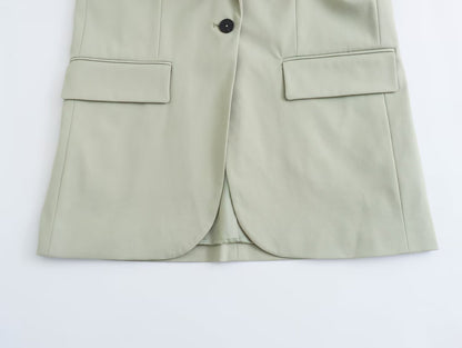 Zynara Straight-Cut Blazer