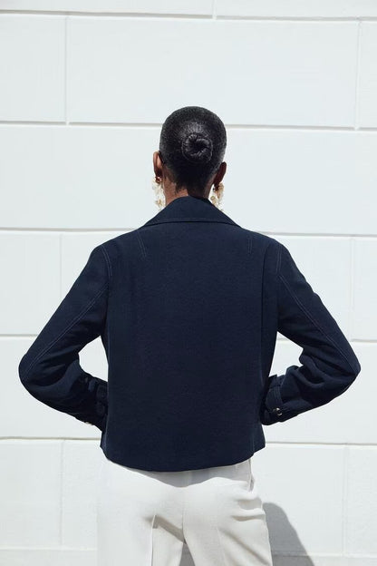 Manteau croisé Lerato Chic