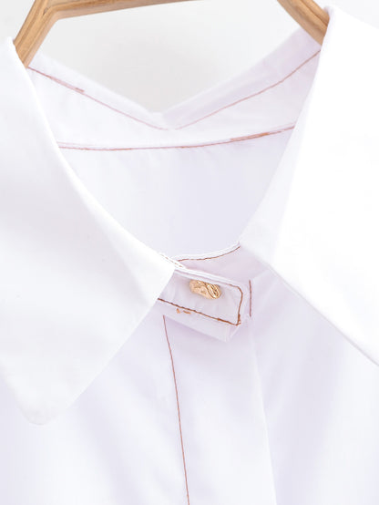Halima Drawstring Waist Shirt