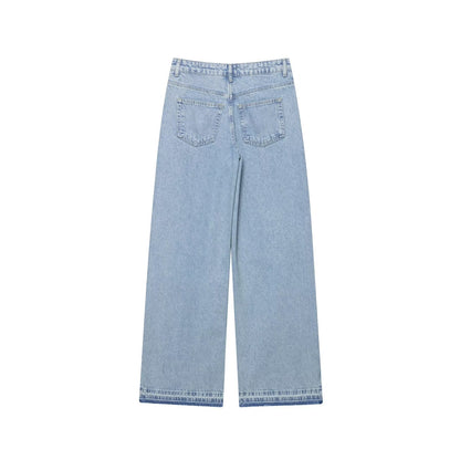 Amahle Crochet Wide-Leg Jeans