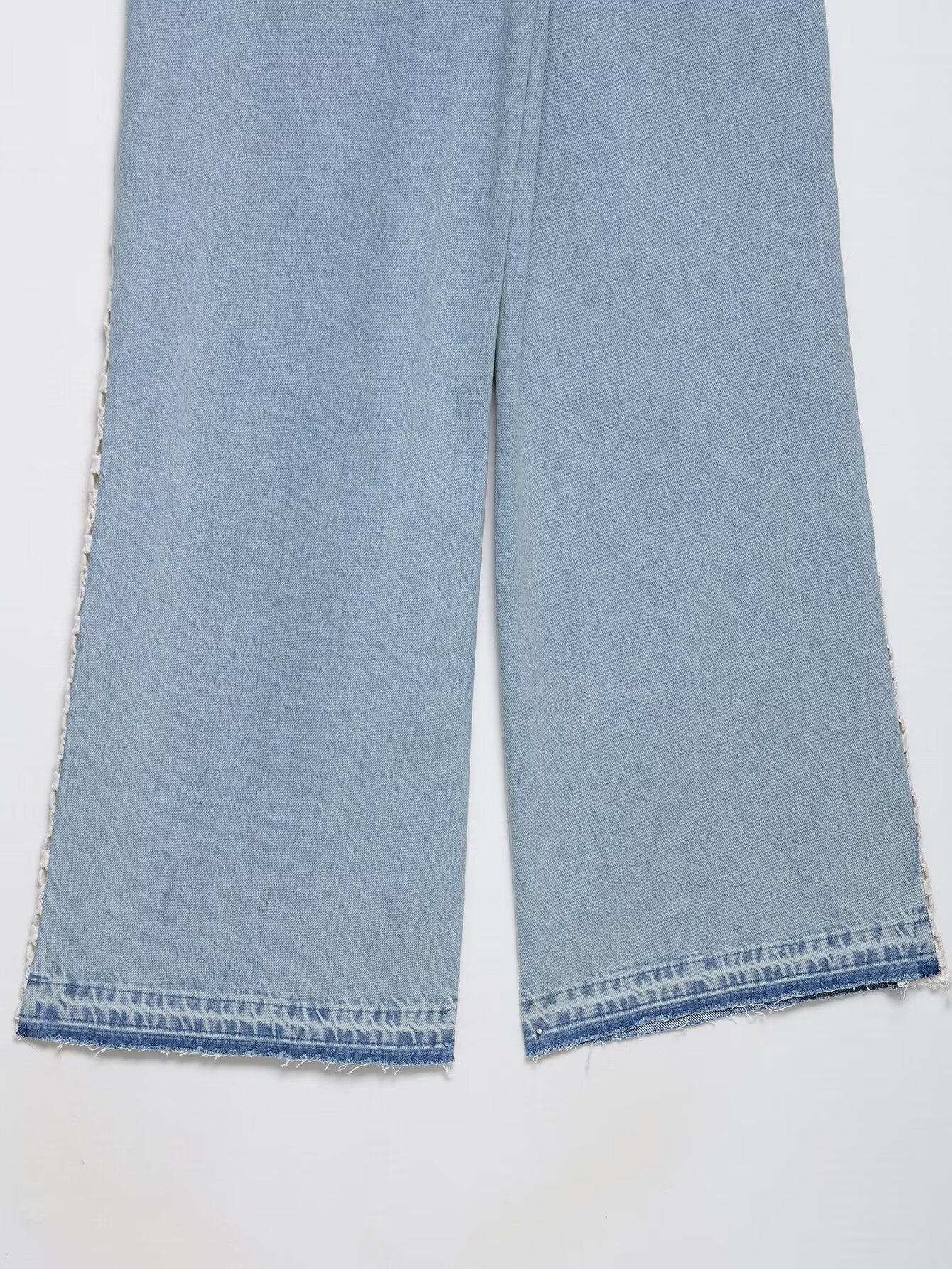 Amahle Crochet Wide-Leg Jeans