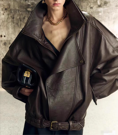 Tano Moto Leather Jacket